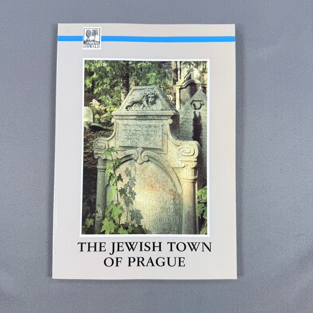 Arno Parik The Jewish Town of Prague Softcover 1992 1st Edition History Judaism